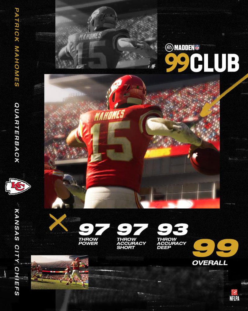 Madden NFL 21 '99 Club': Patrick Mahomes - Madden News