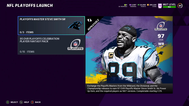 MUT 21 - NFL Playoffs Program Part 1 - Madden News