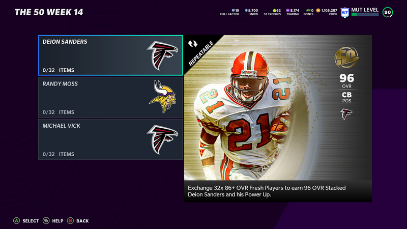 Madden Challenge Deion Sanders Plus Other Goodies - Operation Sports